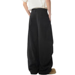 Unisex Summer Barrel Leg Cotton Trousers