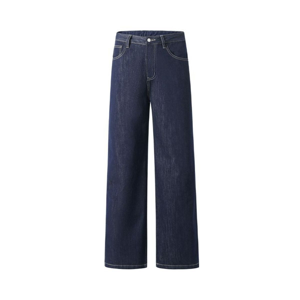 Selvedge Straight-Leg Denim Pants