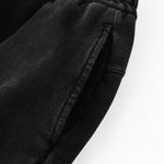 Vintage Wash Distressed Barrel Leg Pants