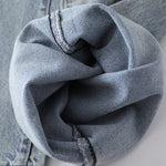 Grunge-Style Paint-Splatter Baggy Jeans