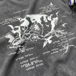Streetwear Vintage Raw-Edge Graphic Tank Top