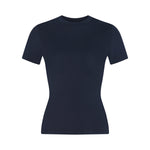 Structured Shoulder Slim Fit High-Stretch Short Sleeve