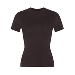 Structured Shoulder Slim Fit High-Stretch Short Sleeve