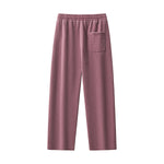 Vintage Wash Straight-Leg Fleece Sweatpants