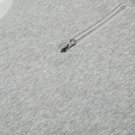 American Streetwear Deconstructed Zip Slim Solid Tee