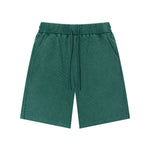 340G Waffle Knit Relaxed Fit Shorts