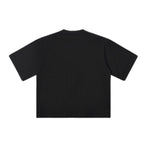 Mock Neck Oversized Vintage Tee