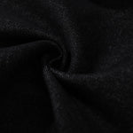 Raw Denim Deconstructed Wide Leg Denim Shorts