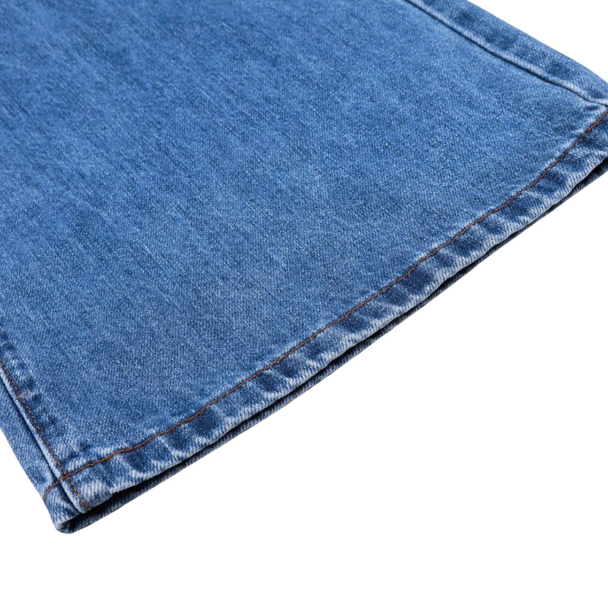 Vintage Blue Wide Leg Washed Denim Jeans