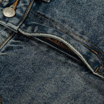 Distressed High Waist Wide Leg Jeans