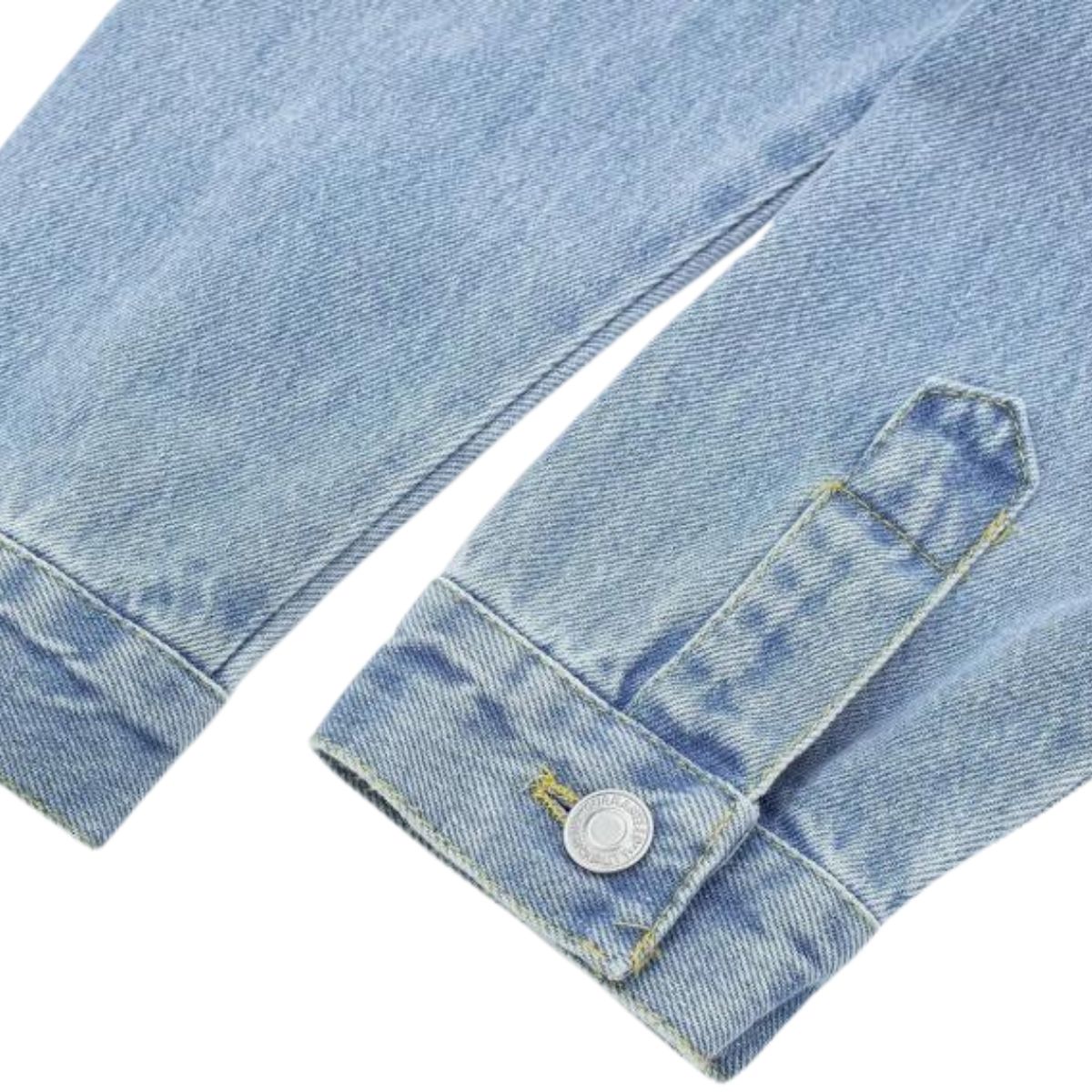 Fashion Lapel Long-sleeved Denim Shirt Jacket