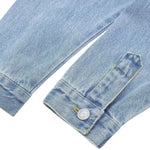 Fashion Lapel Long-sleeved Denim Shirt Jacket