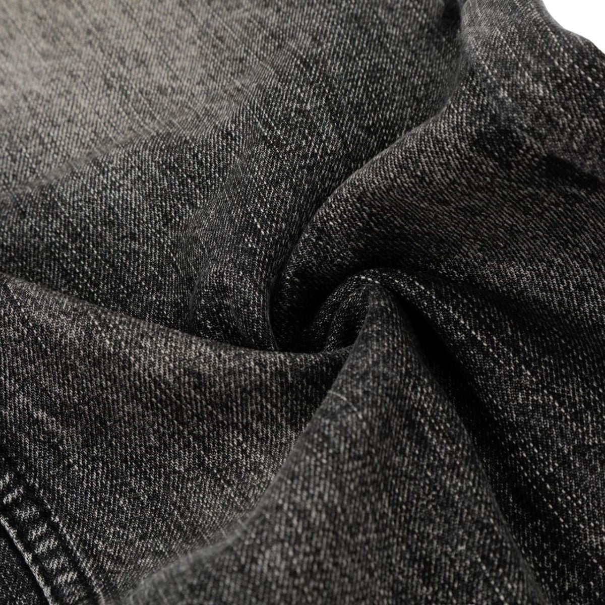 Vintage Washed Wide Leg Lightning Whisker Jeans