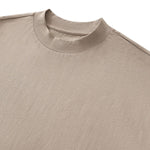 Mock Neck Oversized Vintage Tee