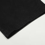 Black Wide Leg Pants Studded Accent Detail