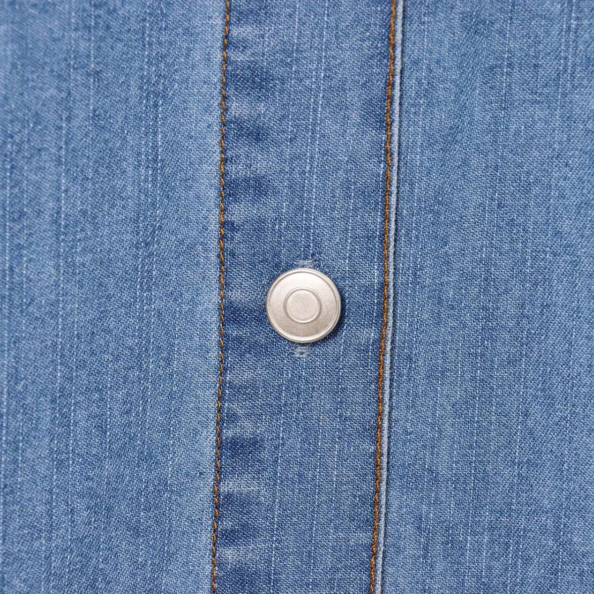 Women's Denim Shirt Stylish Blouse Layered Design Top