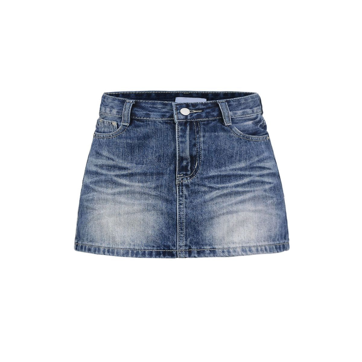 Women's Vintage Denim Mini Skirt