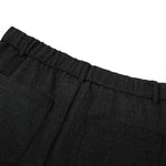 Vintage Draped Pleated Bermuda Shorts