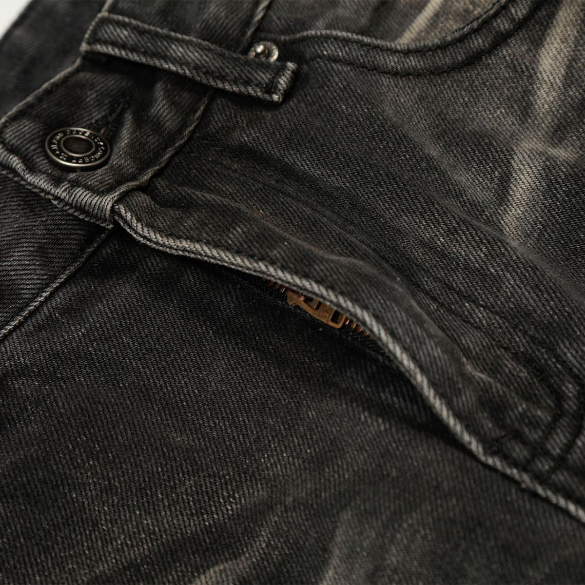 Premium High Street Hand-Rubbed Whisker Loose Jeans