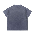340G Vintage Wash Waffle Knit Relaxed Fit T-Shirt