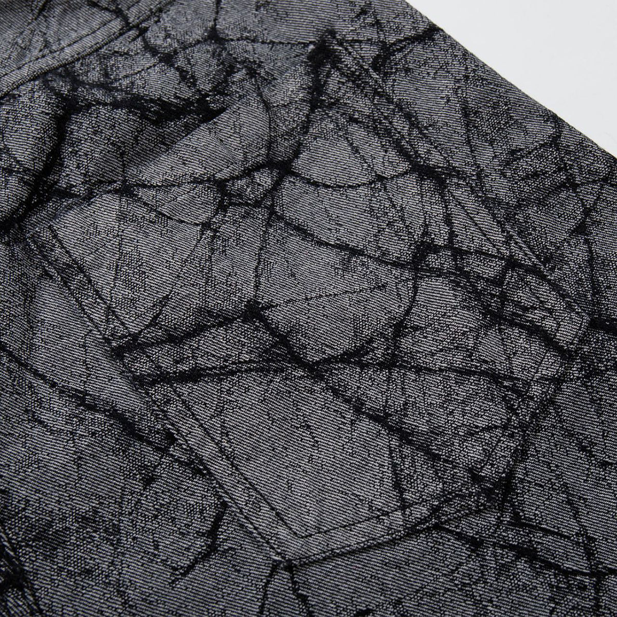 High Street RO Style Asymmetric Deconstructed Loose Wide Leg Jeans