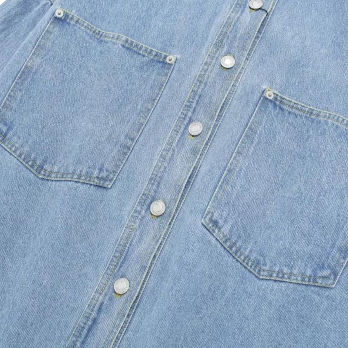 Fashion Lapel Long-sleeved Denim Shirt Jacket