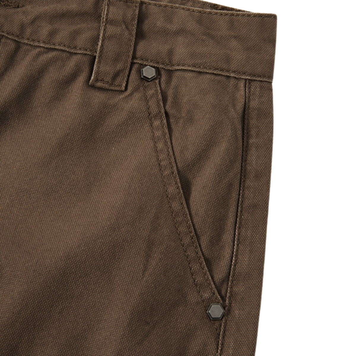 Vintage Washed Distressed Utility Bermuda Shorts