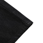 Street Deconstructed Embroidered Slim Flare Jeans
