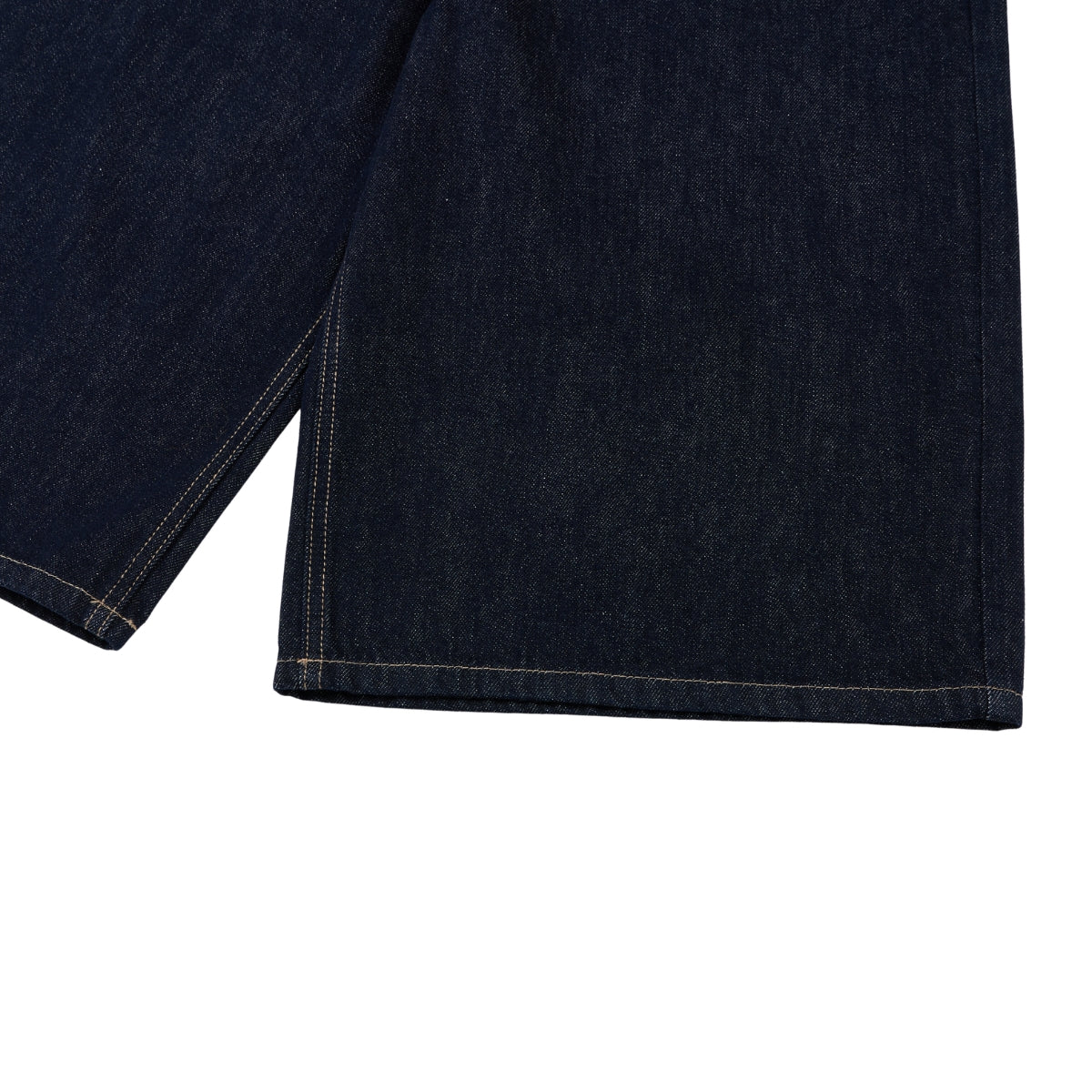 Vintage Loose Straight-Leg Denim Bermuda Shorts