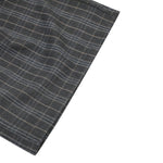 Plaid Multi-Pocket Cropped Cargo Shorts