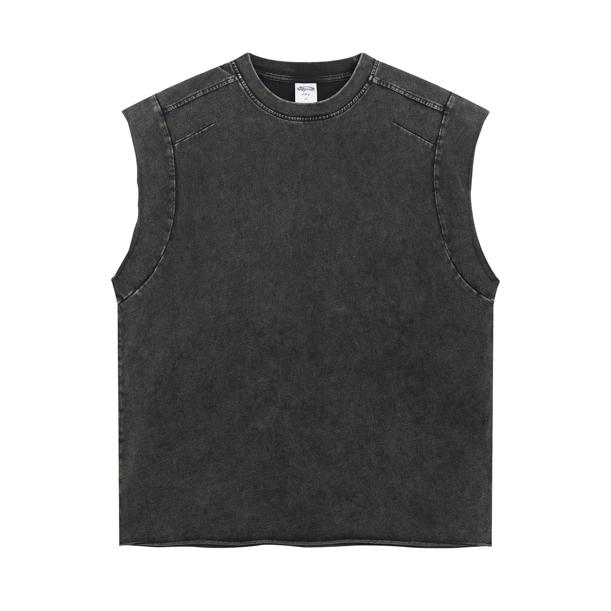 Vintage Raw Edge Sleeveless Tee 8oz-INNBLAC Fashion Apparel