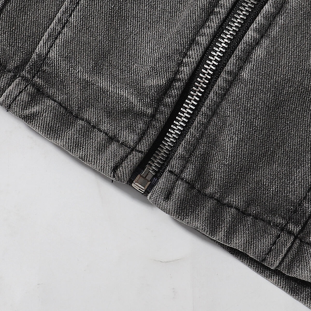 Streetwear Vintage Wash Denim Jacket