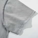 Vintage Washed Distressed Crewneck Short Sleeve Casual Tee