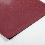 Rhinestone Star Print Vintage Washed Wide Leg Pants