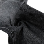 Vintage Washed Black Flared Denim Jeans