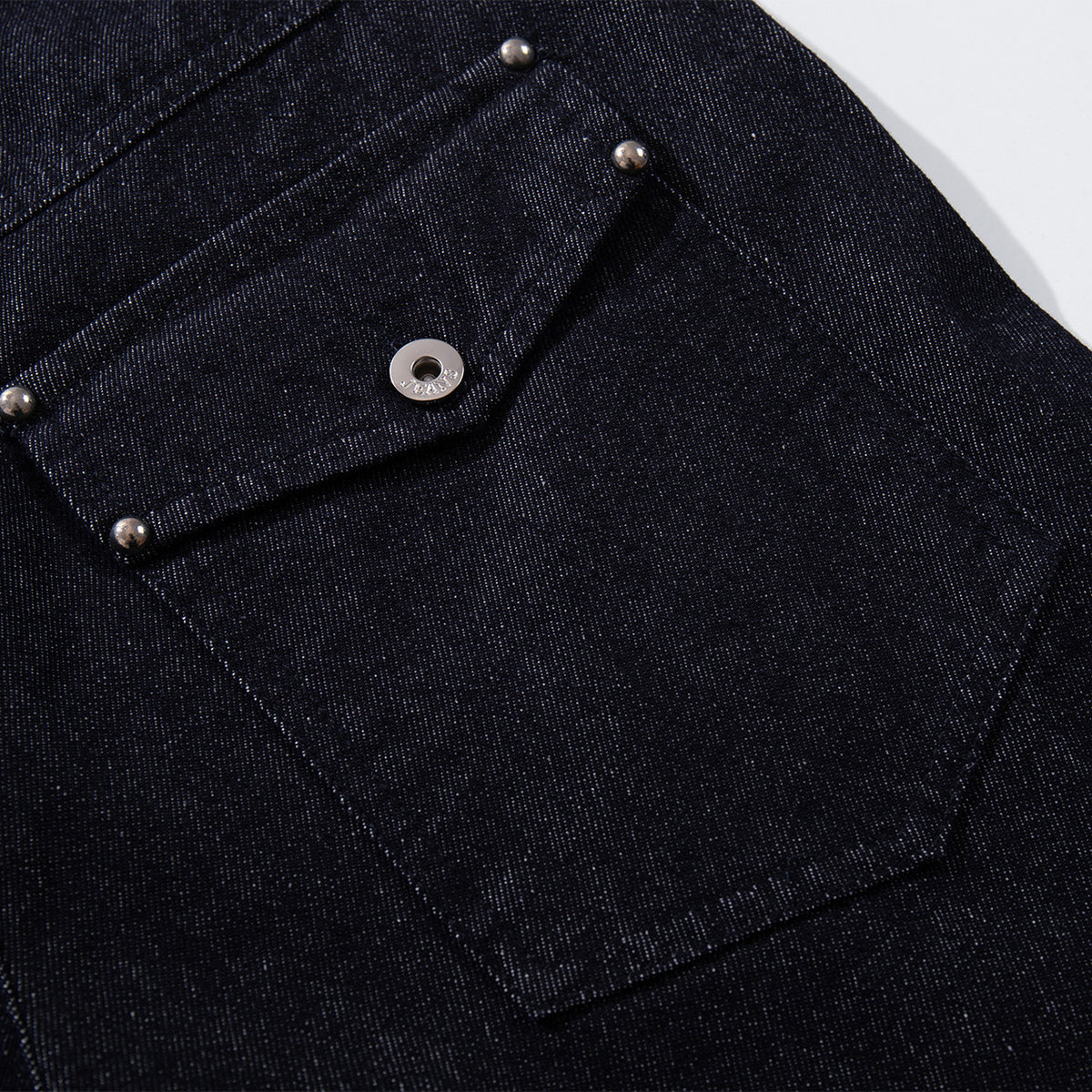 High Waisted Relaxed Fit Button Fly Vintage Blue Jeans