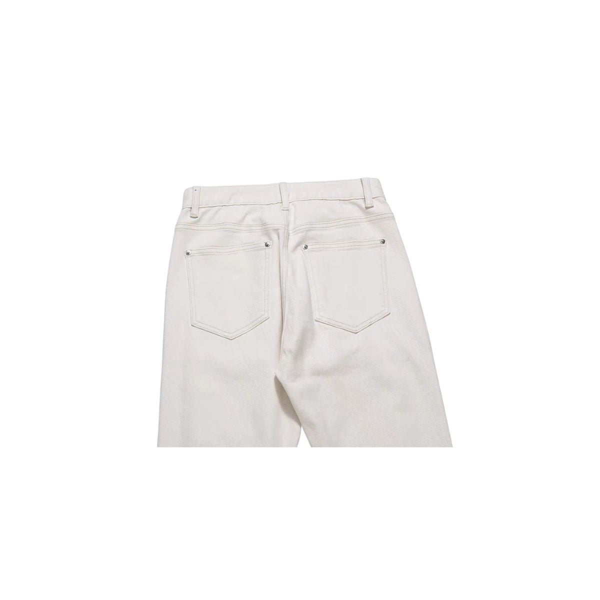 Stretch Zip Hem Utility Bootcut Jeans