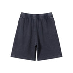 Men’s Vintage Wash Loose Fit Snowflake Waffle Shorts