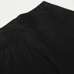 Black Wide Leg Pants Studded Accent Detail