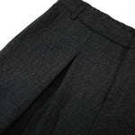 Vintage Draped Pleated Bermuda Shorts