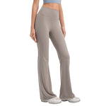 High Waist Micro Flare Yoga Pants for Women Moisture-Wicking Butt Lifting Gym & Yoga Leggings