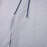 Relaxed Streetwear Deconstructed Curved Blade Joggers