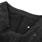 Men's Distressed Punk Cargo Pants â€?Loose Wide-Leg Streetwear