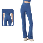 Buttery-Soft High Waist Flare Leggings for Women Tummy Control Workout Pants