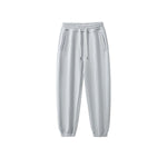 Solid Color Relaxed Thick Joggers-INNBLAC Fashion Apparel