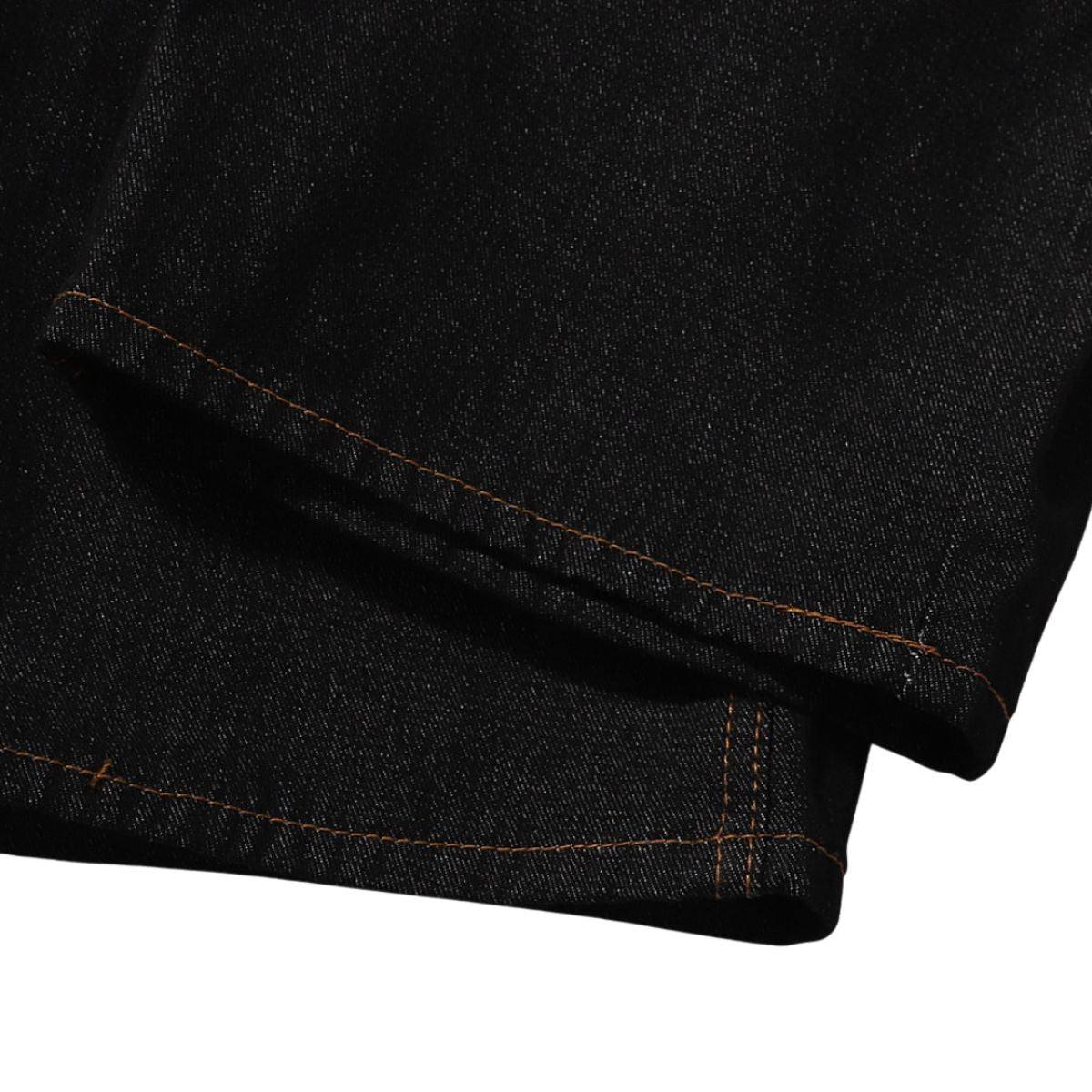 Raw Wash Wide Straight Denim Jeans