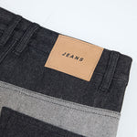 Vintage-Inspired High-End Button Wide-Leg Denim Pants