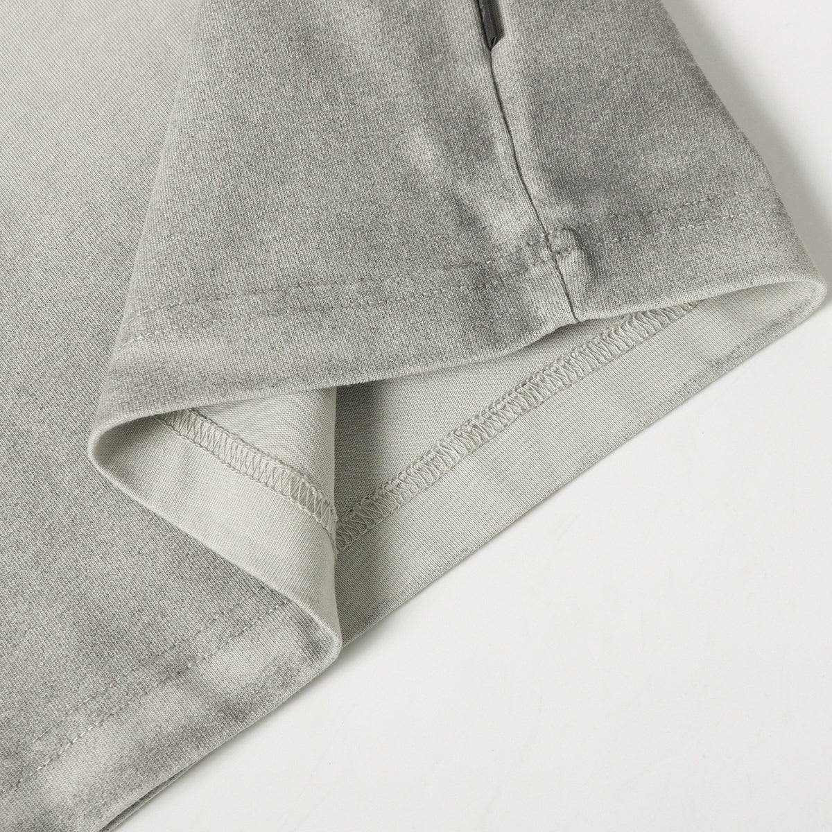 Structured Seams Minimalist Gradient Contemporary Design Tee