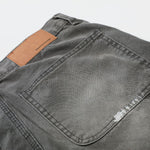 Wide Leg Banana Jeans Cat Whisker Painted Denim