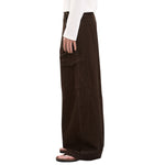 Vintage Baggy Paneled Straight-Leg Cargo Pants